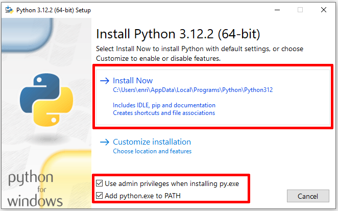 Instalar Python 3